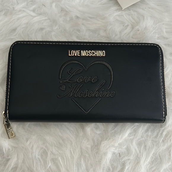 LOVE MOSCHINO, BLK ❤️ WALLET - Picture 2 of 15